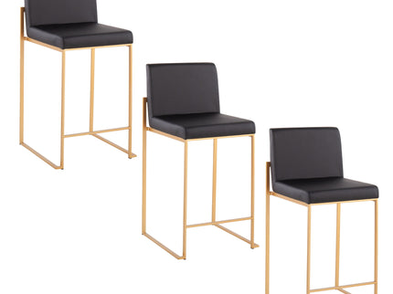 Fuji - Contemporary High Back Stylish Counter Stool
