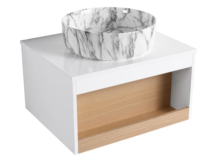 Floating Bathroom Vanity With Vessel Sink