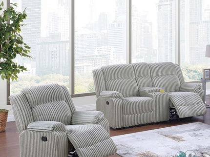 Modern Living Room Set With Pillow Arms