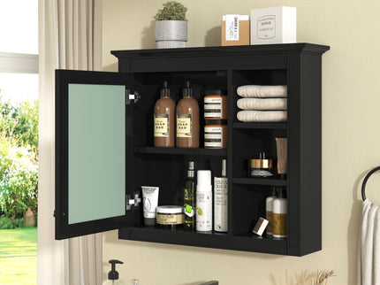 Modern Wall-Mounted Medicine Cabinet With Mirror
