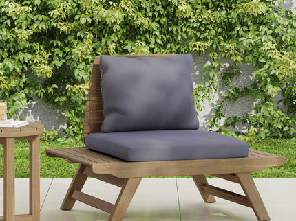 Sedona - Outdoor Club Chair With Slatted Design
