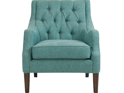 Qwen - Button Tufted Accent Chair With - Teal