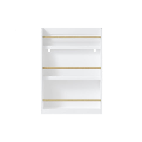 3 Tier Book Shelf, Compact Storage For Bedrooms
