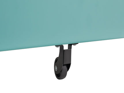 3 Drawer Mobile File Cabinet Under Desk Office, Simple Style Versatile Storage Cabinet For Legal / Letter / A4 Files, 5 Wheel Design Anti-Tilting Cold Rolled Steel Waterproof Moisture-Proof