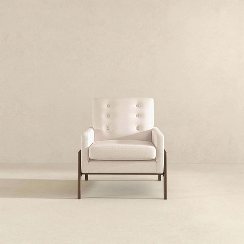 Cole - Solid Wood Lounge Chair