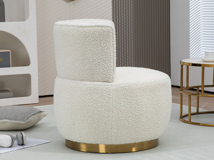 360 Degree Swivel Cuddle Barrel Accent Sofa Chair
