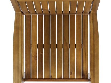 Amethyst - Outdoor Dining Chair With Slat Design (Set of 2) - Natural