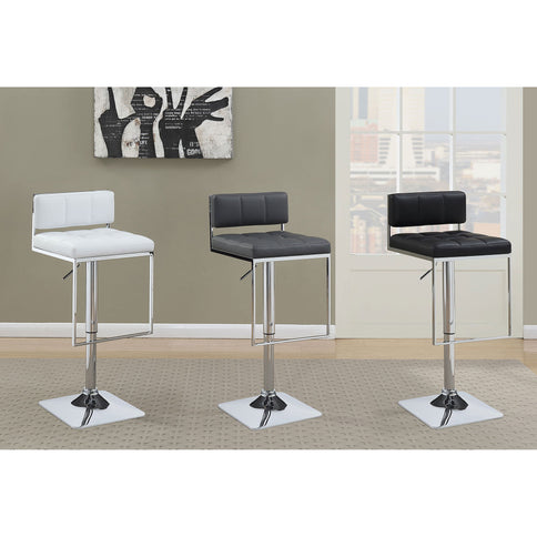 Alameda - Adjustable Bar Stool - White