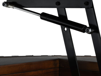 Round Lift Top Coffee Table With Hidden Storage For Living Room
