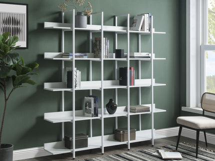 Vintage Industrial 5 Tier Bookcase