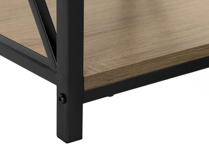 3 Tier Accent Table, Side Marble Look Contemporary & Modern