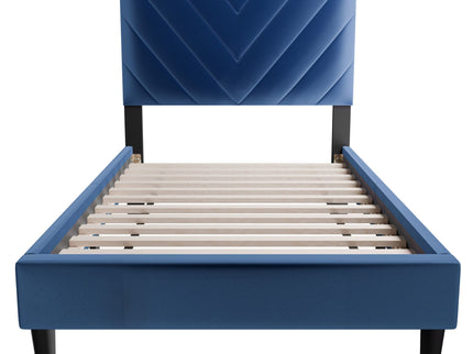 Bed Set With Adjustable Headboard