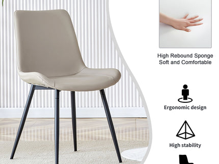 Modern Medieval Style Restaurant Cushioned Chairs With Suede Backrests