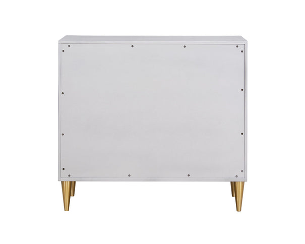 Anson - Console Cabinet - Silver / Champagne