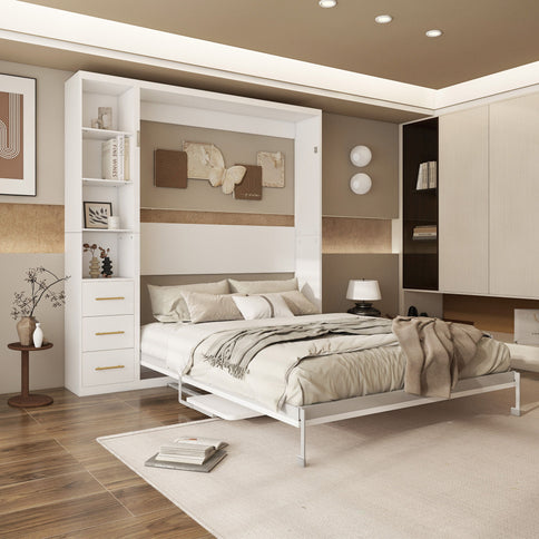 Multifunctional Vertical Murphy Wall Bed