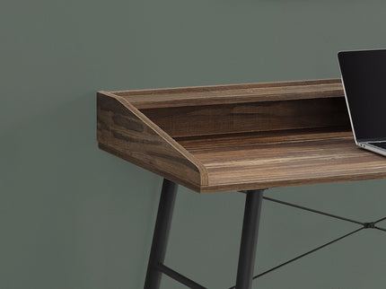 Computer Desk For Home Office, Sturdy Construction, Storage Shelves