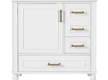 Traditional Bathroom Vanity Set With Soft Close Doors