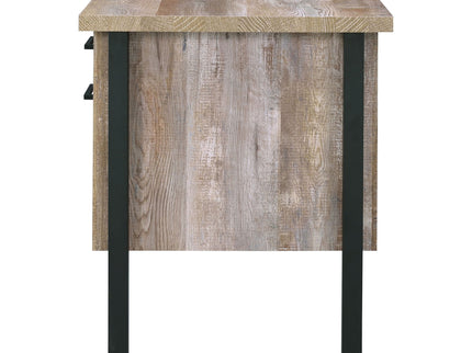 Azura - 4 Drawer Office Desk - Oak