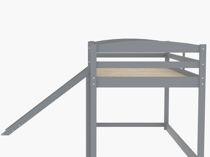 Durable Bunk Bed With Convertible Slide And Ladder