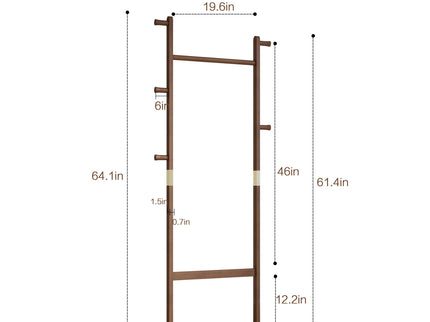 Solid Wood Simple Hat Rack