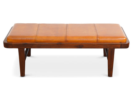 Maddox - Bench - Rustic / Tan