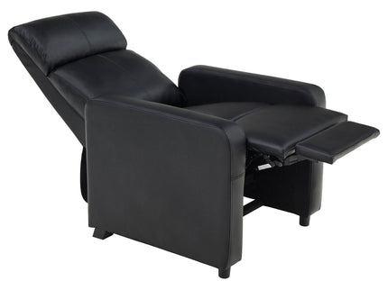 Warren - 4 Seater Home Theater With 3 Wedge Consoles - Black