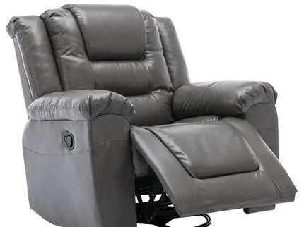 360° Swivel And Rocking Home Theater Recliner Manual Recliner Chair With Wide Armrest For Living Room