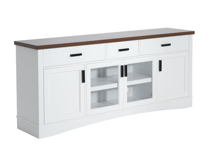 Modern TV Console & Adjustable Shelves
