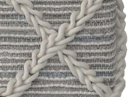 Cowan - Handcrafted Square Pouf