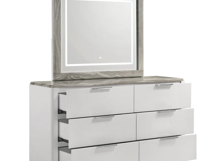 Jazz - Bedroom Set With LED Upholstered Headboard