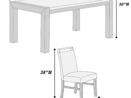 Dining Set With Table And Side Chairs