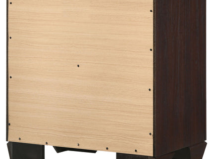 Copper - 2 Drawer Rectangular Nightstand
