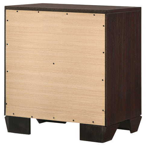 Copper - 2 Drawer Rectangular Nightstand