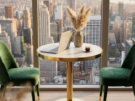 Modern Round Bistro Table