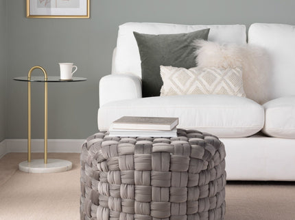 Braided - Versatile Round Ottoman
