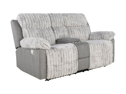 Bruni - Console Reclining Loveseat With Manual Recline
