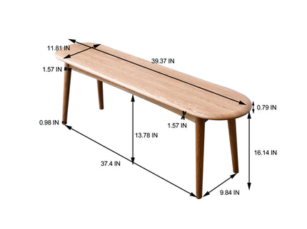 Dining Bench, Table Bench For Living Room