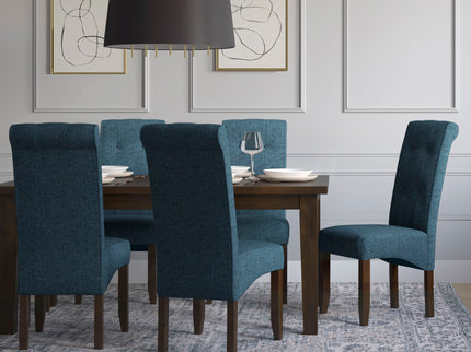 Cosmopolitan - Deluxe Tufted Parson Upholstered Chair (Set of 2)