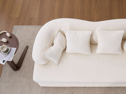 Foldable Sofa Bed, Boneless Couch Convertible Sleeper With 4 Pillows