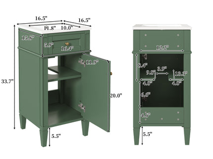 French Style Bathroom Vanity With Sink