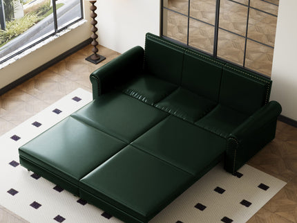 Chesterfield Sofa & Pull Out Bed