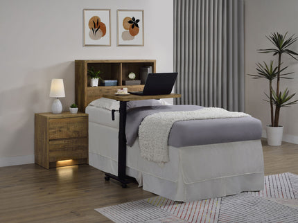 Geary - Bookcase Headboard With Open Cubbies