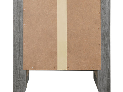 Roller Drawer Glides Nightstand