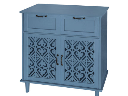 2 Door 2 Drawer Elegant Cabinet