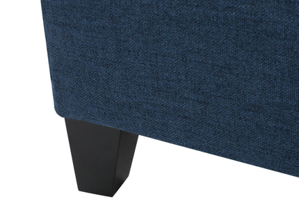 Glouster - Contemporary Storage Ottoman With Button Tufted Design