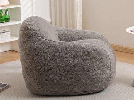Giant Bean Bag Chair, Spacious Memory Foam With Armrests