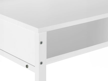 Computer Desk For Home Office, Standing, Storage Shelves, Laptop, Contemporary & Modern