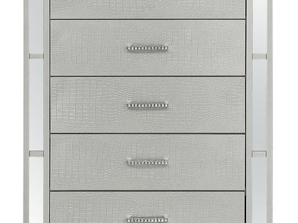 Madison - Chest - Silver Champagne