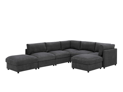 Modern Reversible Modular Sectional
