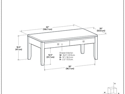 Cosmopolitan - Multipurpose Table